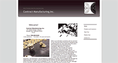 Desktop Screenshot of contractmfg.net