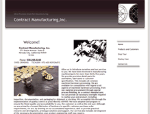 Tablet Screenshot of contractmfg.net